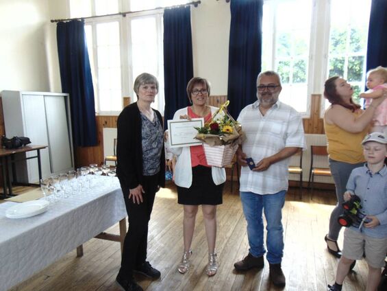 Cérémonie de remise de la médaille de la famille