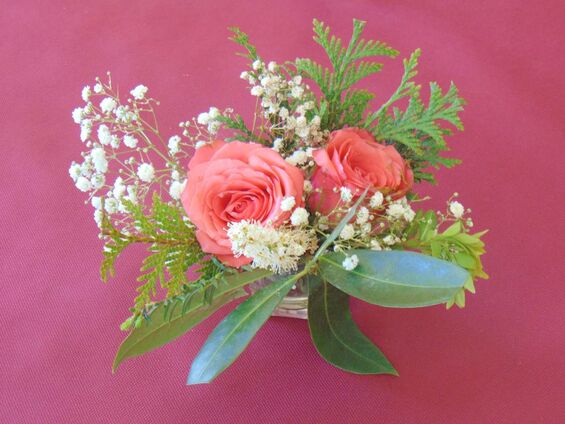Bouquet de fleurs Repas du 27042019