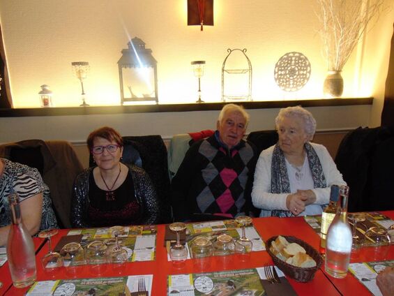 Repas du club du 27 mars 2018