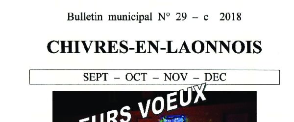 La Tourbière Septembre à Décembre 2018