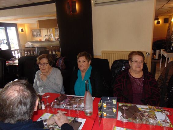 Repas du club du 27 mars 2018