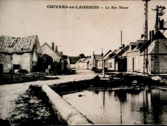 Chivres-en-Laonnois  La Rue Neuve