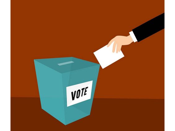 illustration élections urne