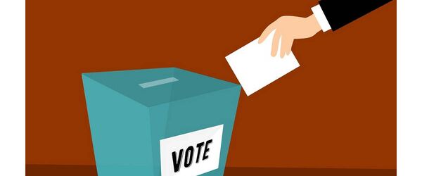 illustration élections urne