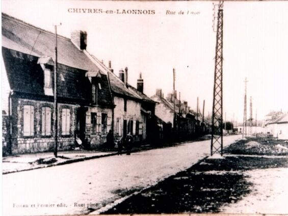 Chivres-en-Laonnois Rue de Laon