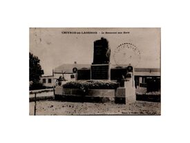 Chivres-en-Laonnois Le Monuments aux Morts